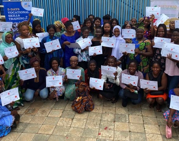 Ibadan Center Beauty Class Trainees